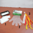 Polyon Absorbent Pads, Disposable HDPE Hand Gloves and Polynetting Bags