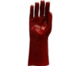 SAFETYWARE Protecto-Lite Red PVC Fully Coated Gloves 27cm