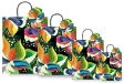 10 x Customized Print Paper Gift Bags Medium (PB82)