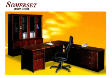 Office Desk/Table - Somerset Cherry Veneer