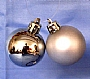 X'MAS DECO BALL SILVER 12'S