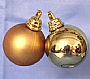 X'MAS DECO BALL GOLD 12'S