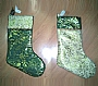 X'MAS METALIC SOCK