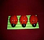 HJ LADYBIRD CANDLE 3'S