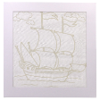 Yacht Batik Kit (Colouring for Kids)